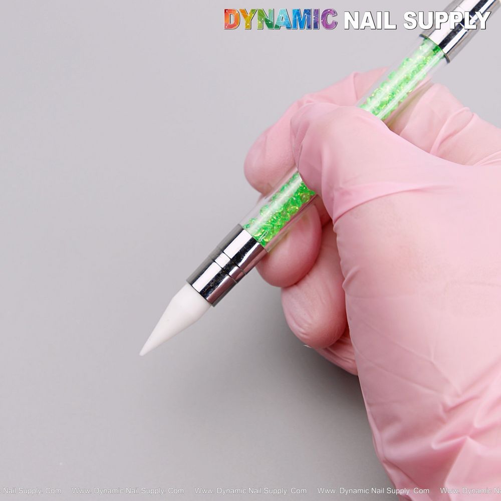 dual-ended silicone sculpting brush pink multicolor - 6