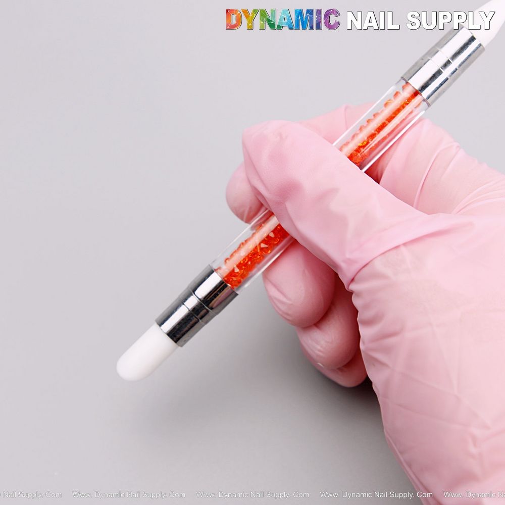 dual-ended silicone sculpting brush pink multicolor - 8