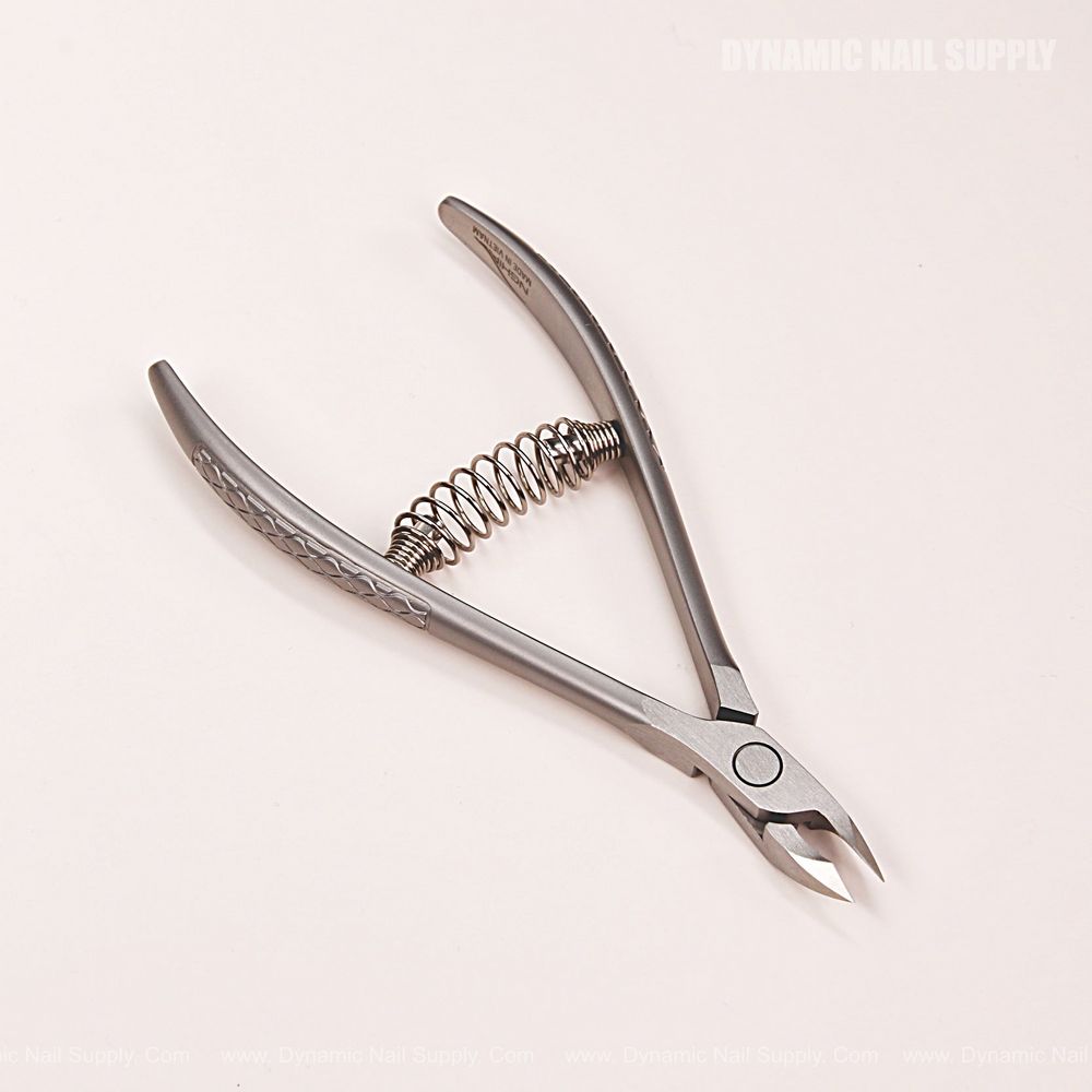 matte stainless steel cuticle nipper 5mm - 4