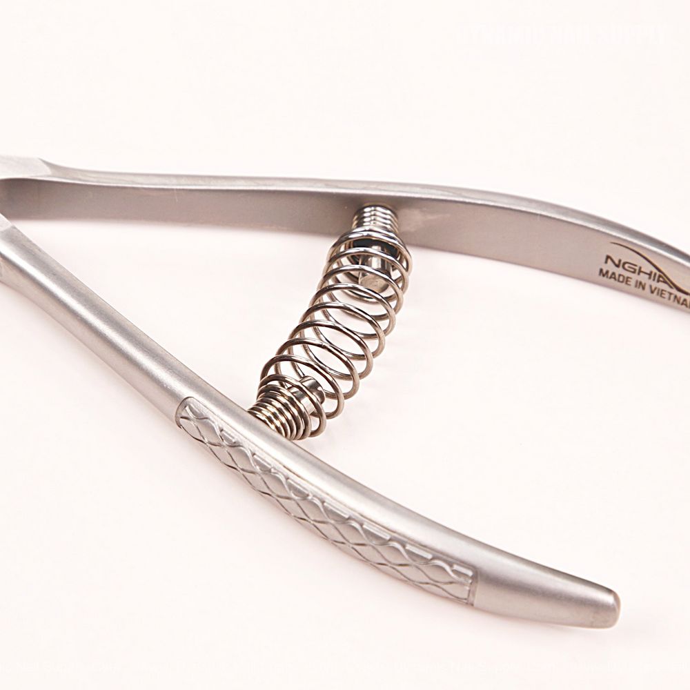matte stainless steel cuticle nipper 5mm - 5