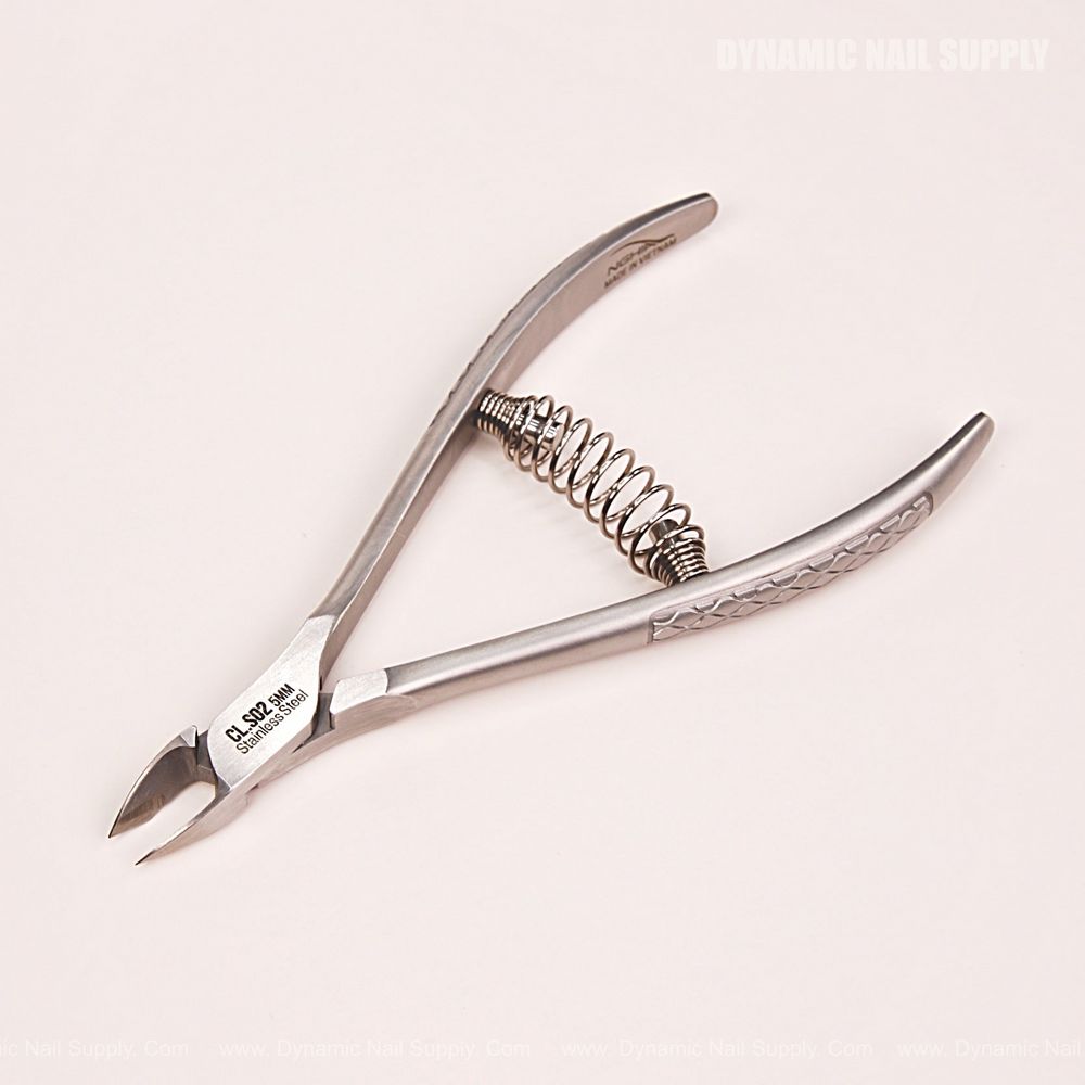 matte stainless steel cuticle nipper 5mm - 7
