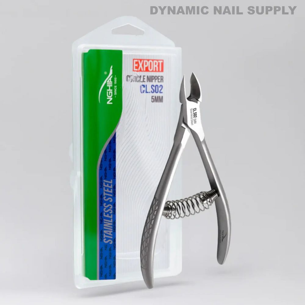 matte stainless steel cuticle nipper 5mm - 9