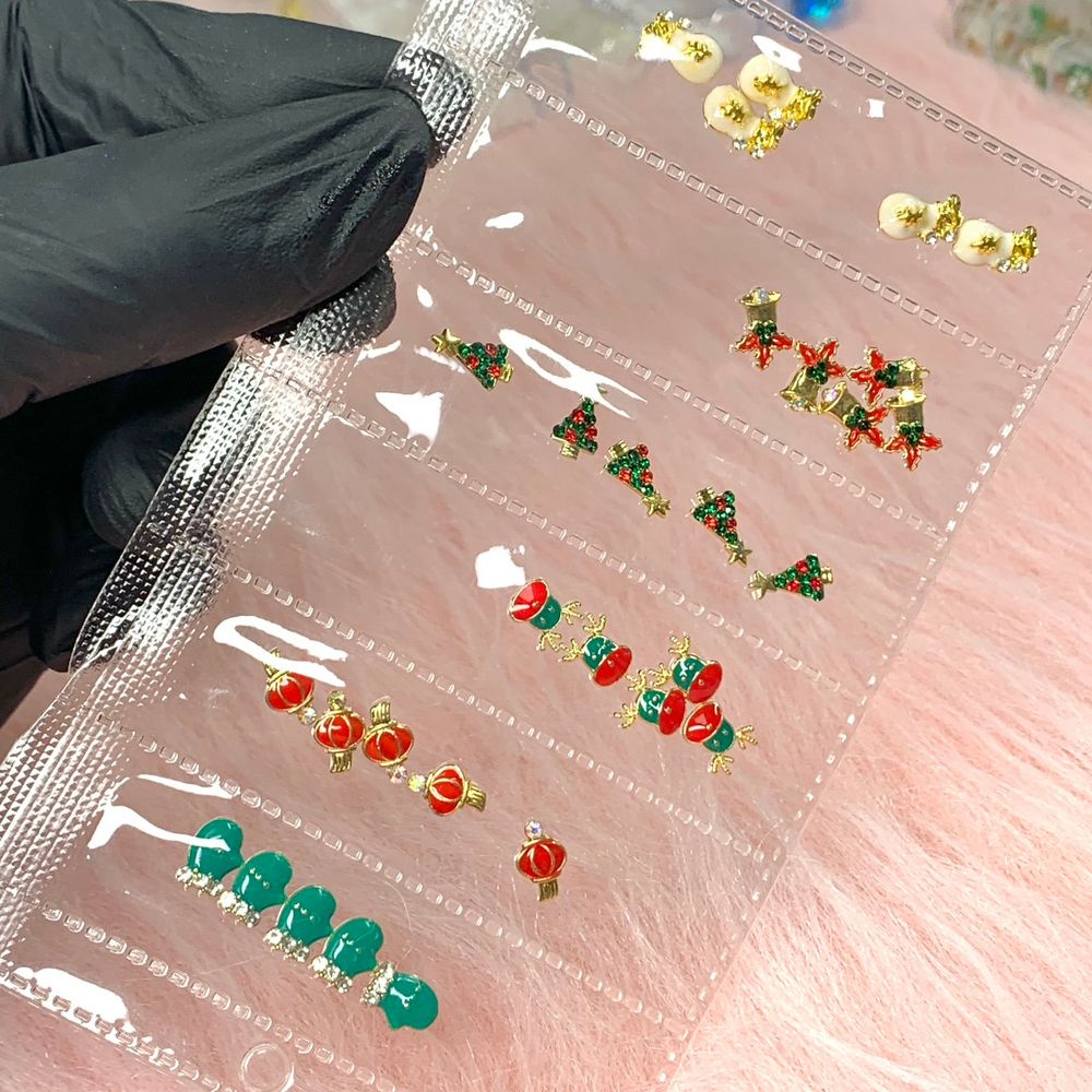 Repair Holiday Manicures with Christmas Nail Charms Set