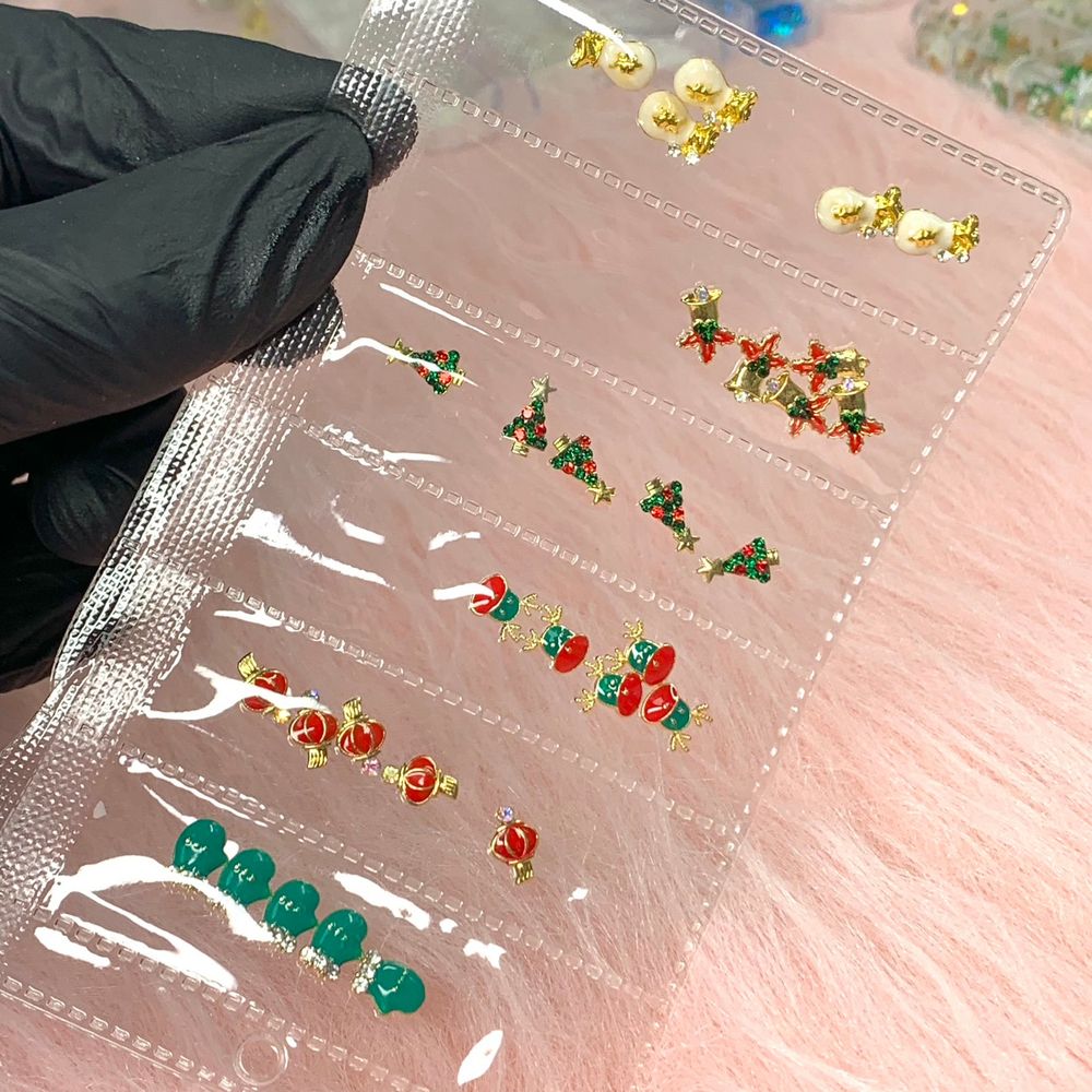 Christmas nail charms assortment 30 pcs - 2