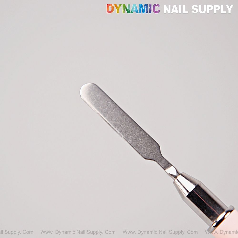 dual-ended polygel brush silver pink - 3