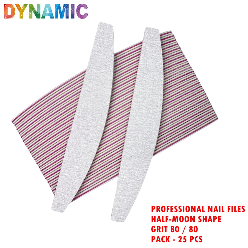 Half-Moon Curve Nail Files for Seasonal Acrylic Trends