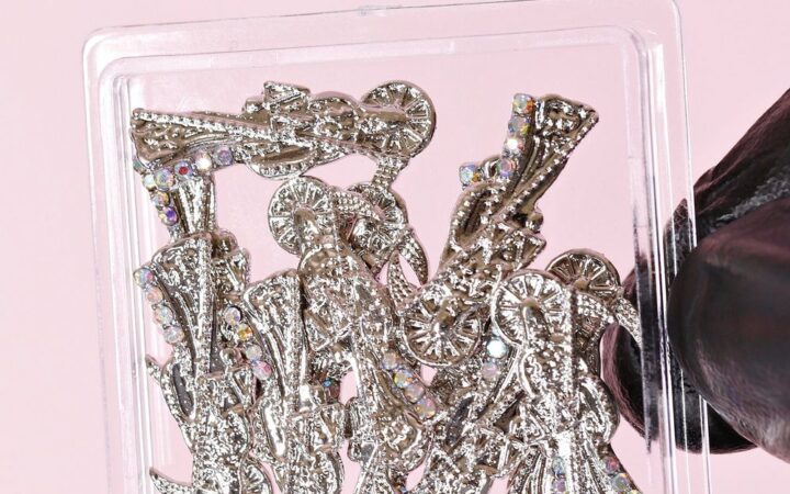 Vintage Religious Nail Charms for Seasonal Nail Trends