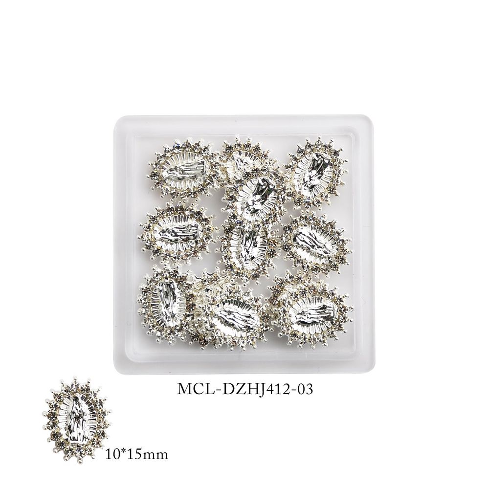 Virgin Mary nail charms small bag - 10