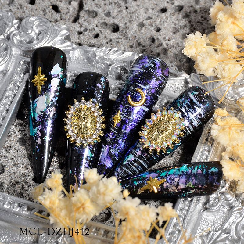 Virgin Mary nail charms small bag - 7