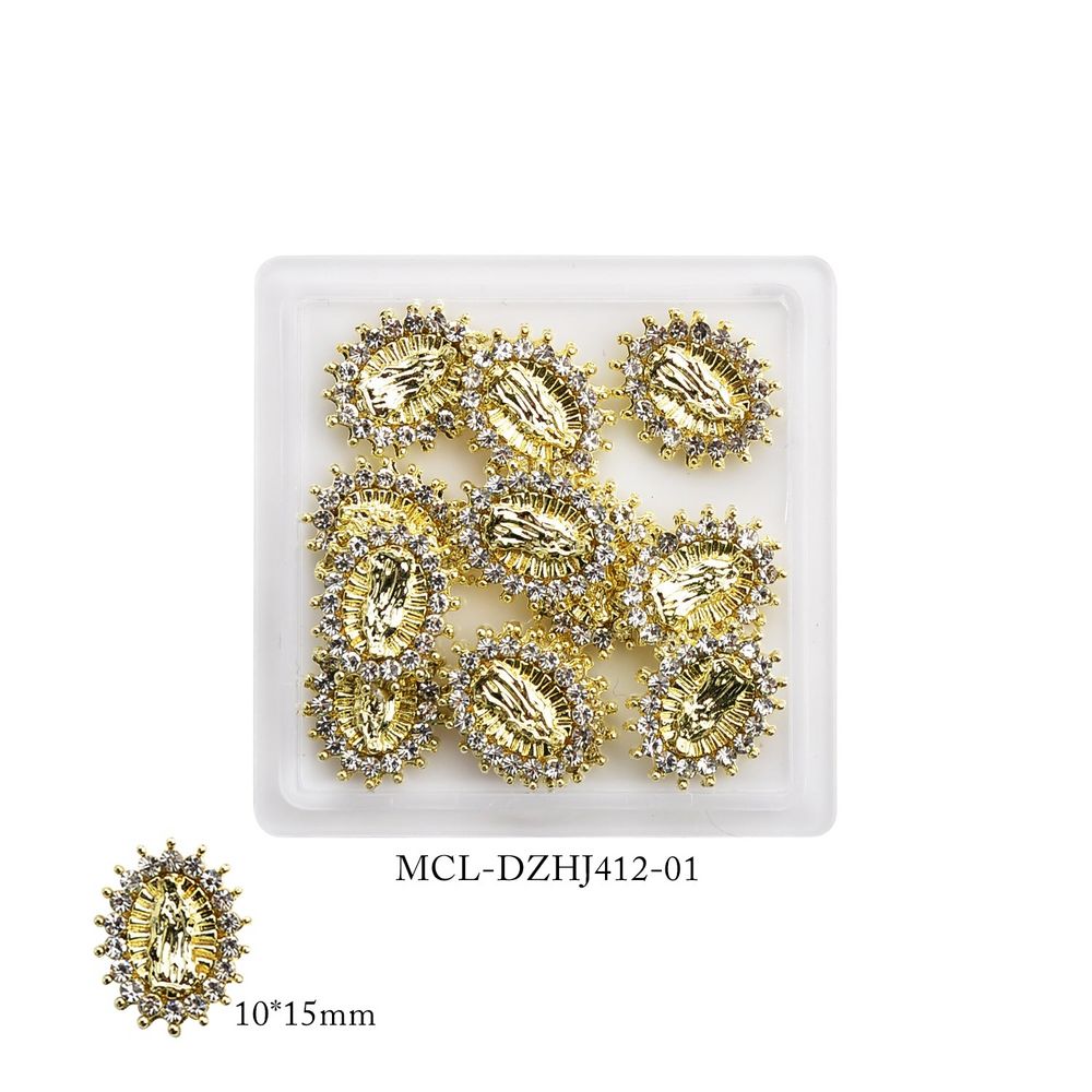 Virgin Mary nail charms small bag - 8