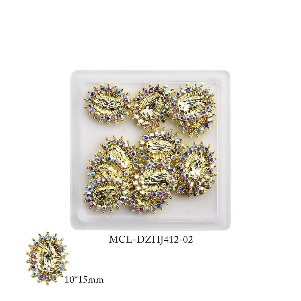 Virgin Mary nail charms small bag - 9